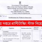 রাজ্যের স্বাস্থ্য দপ্তরে MTS নিয়োগ