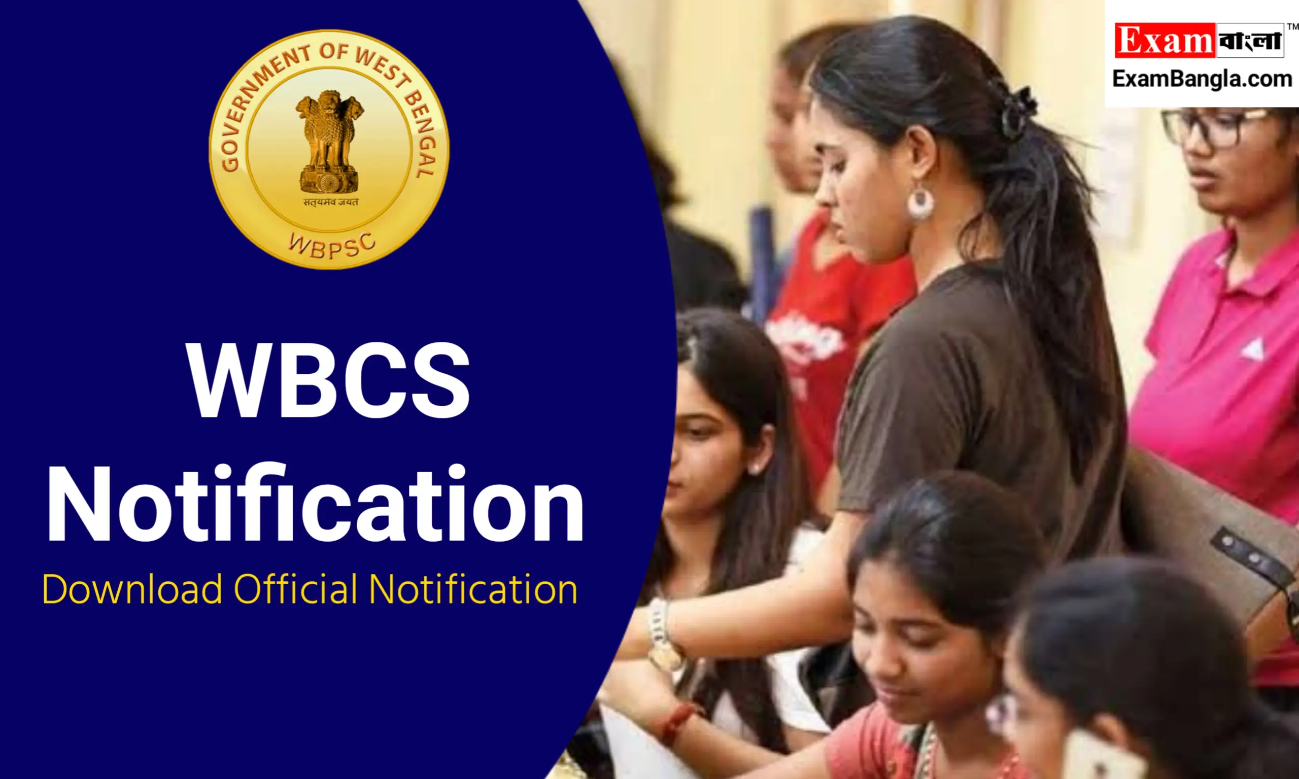 WBCS 2023 Notification PDF