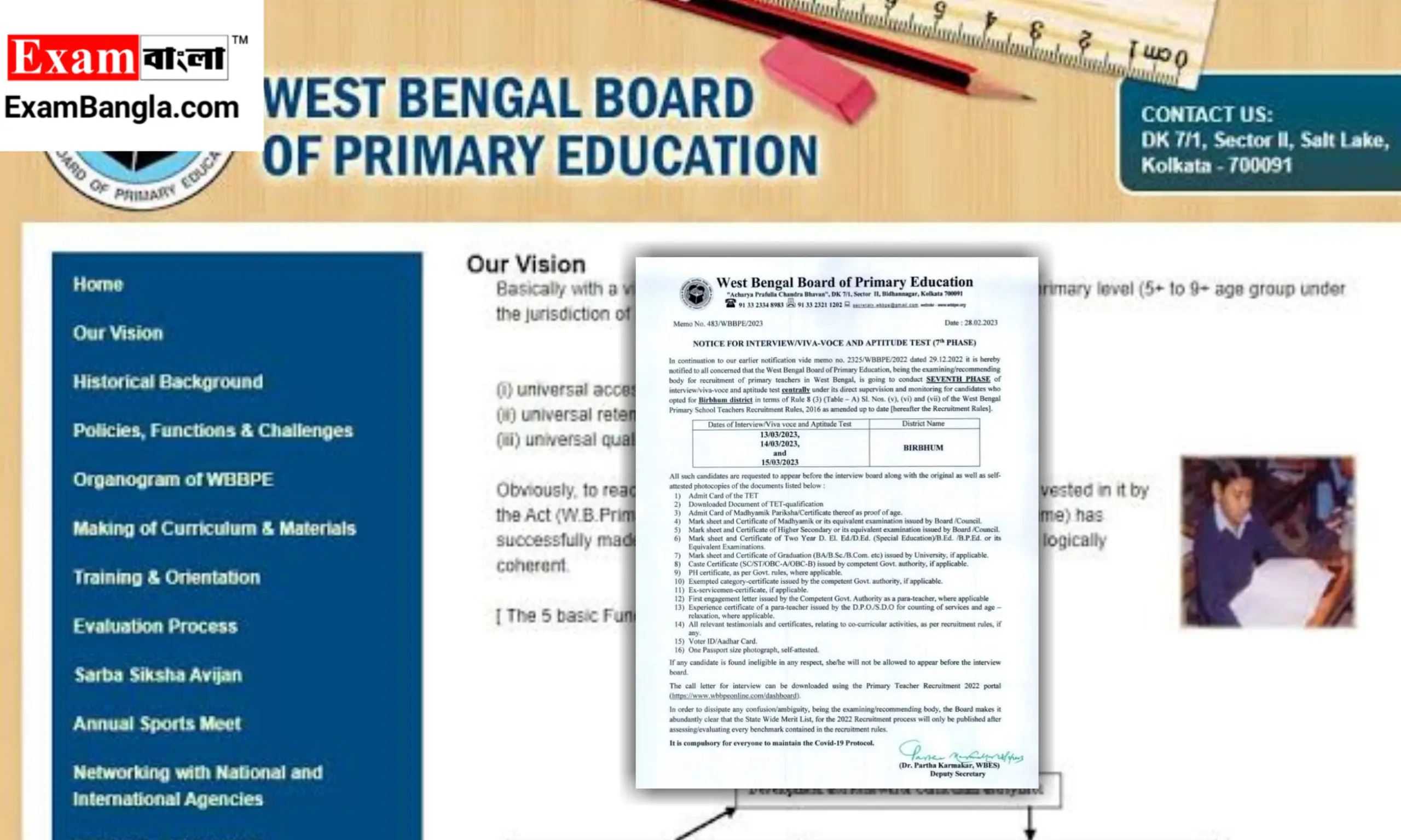 Primary TET Interview