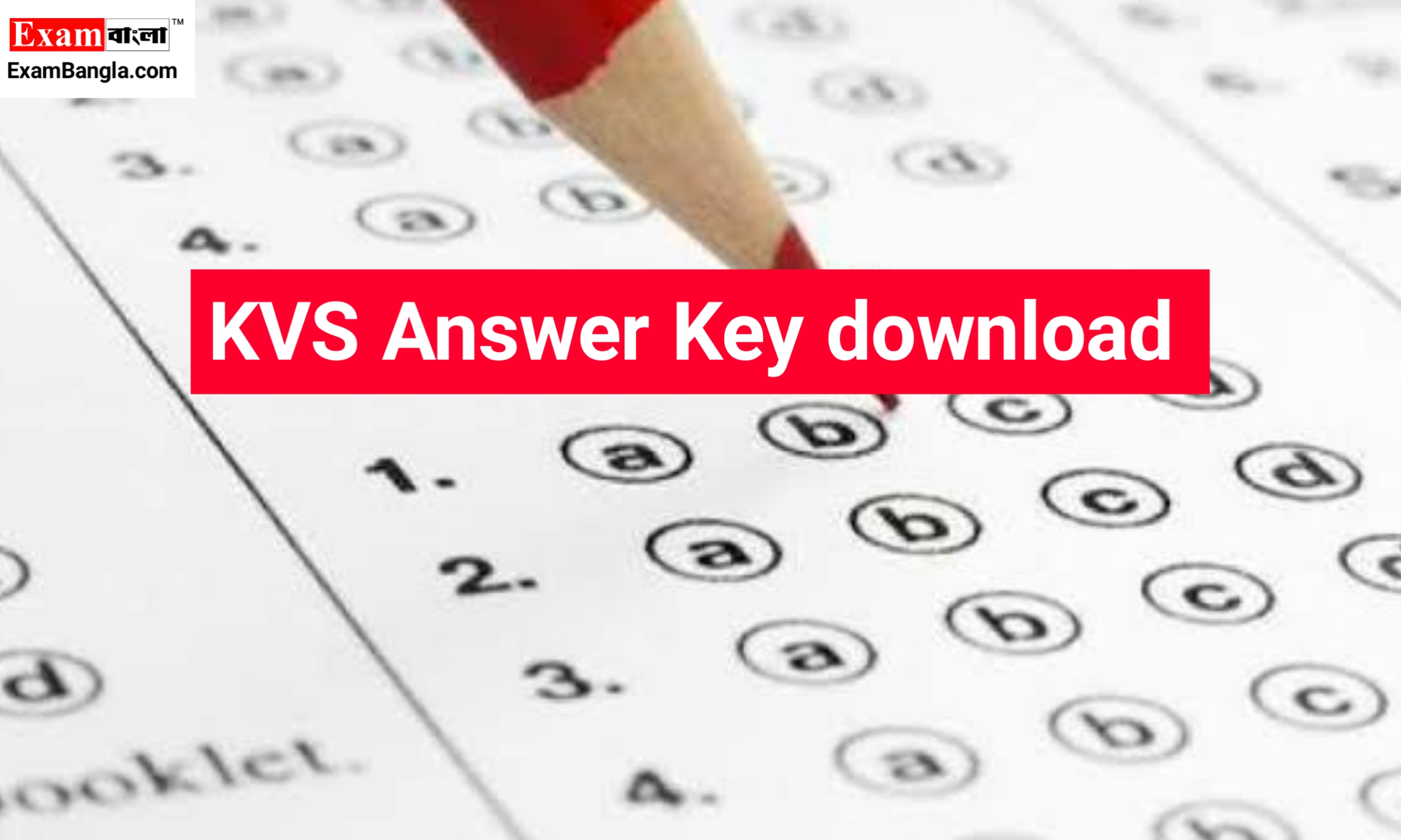 KVS Answer Key