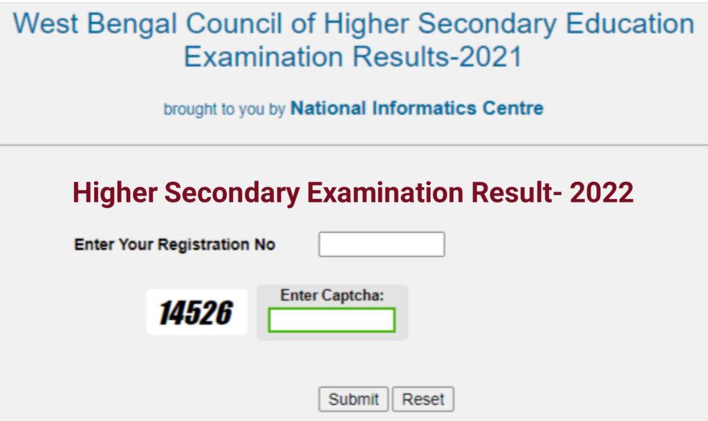 WB Higher Secondary Result 2023