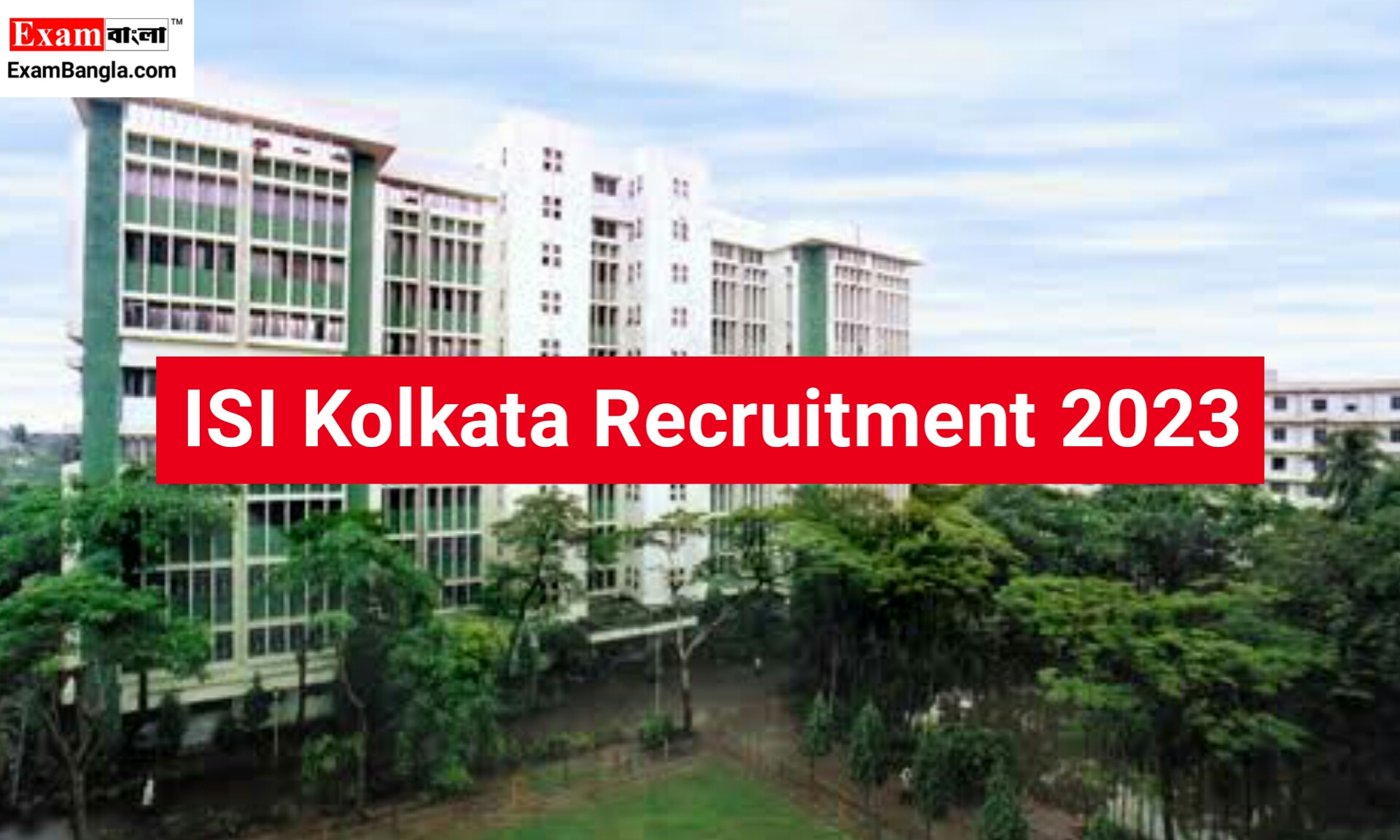 ISI Kolkata Recruitment 2023