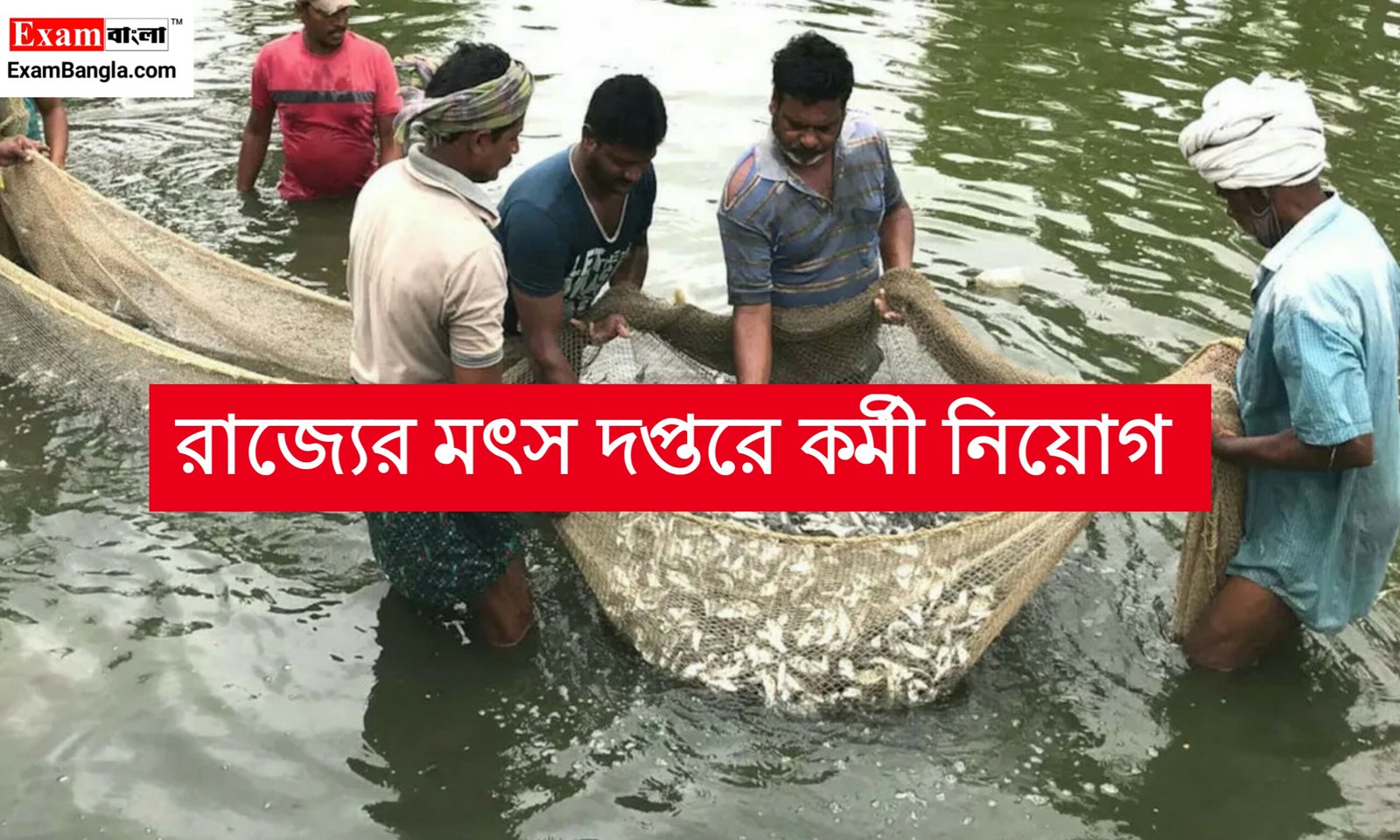 রাজ্যের মৎস্য দপ্তরে কর্মী নিয়োগ