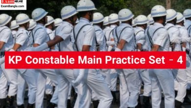 KP Constable Main Practice Set 2023