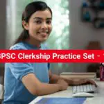 WBPSC Clerkship Practice Set 2023