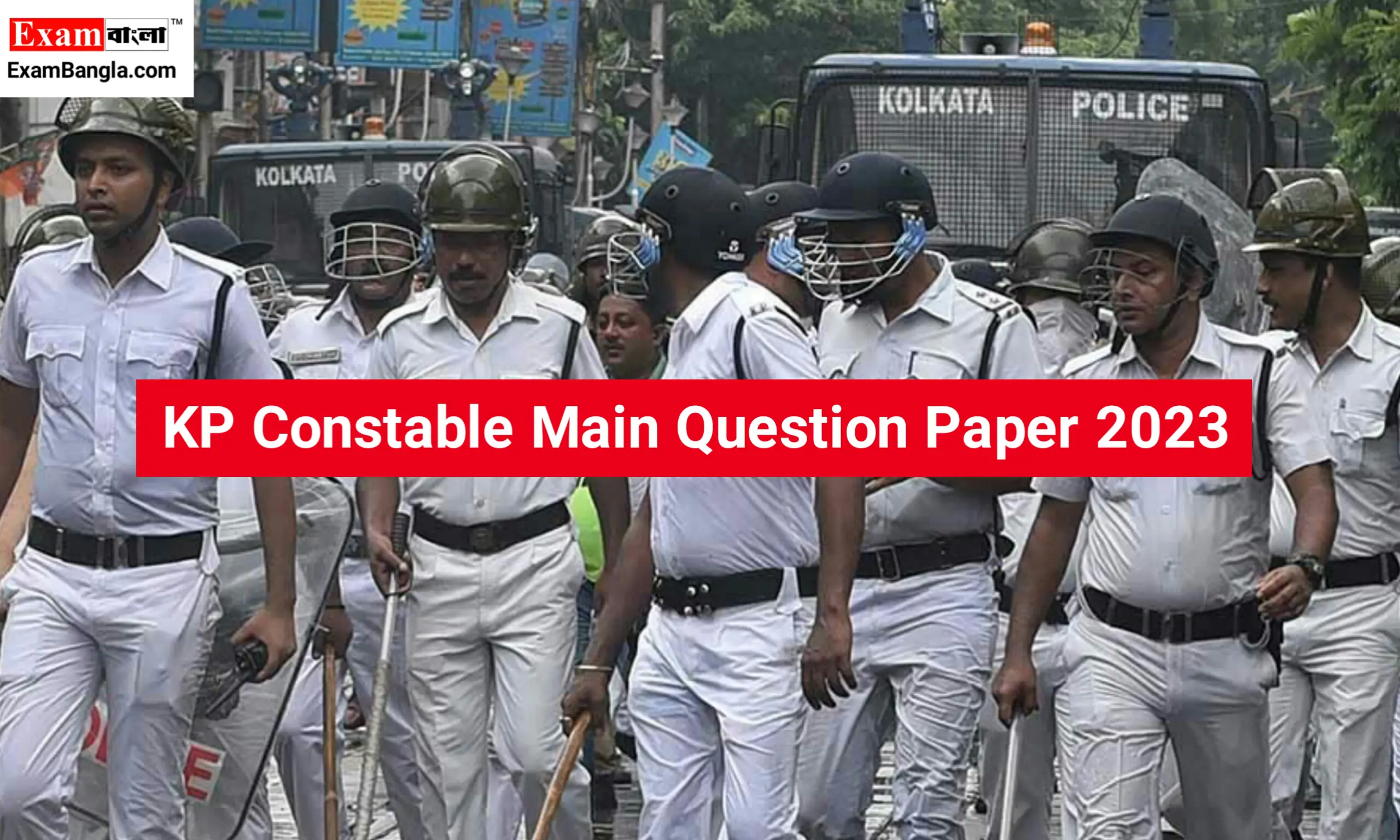 KP Constable Main Question Paper 2023