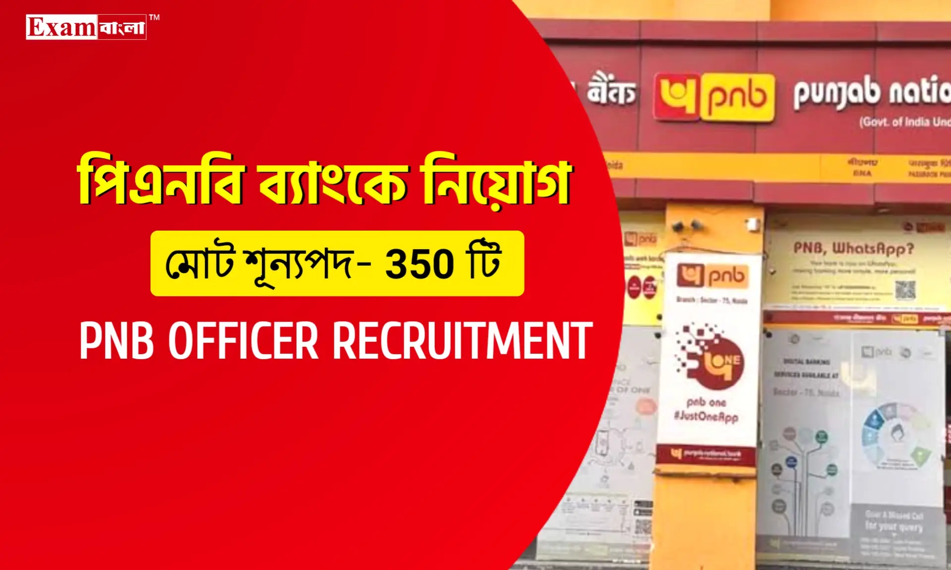 পাঞ্জাব ন্যাশনাল ব্যাংকে অফিসার নিয়োগ