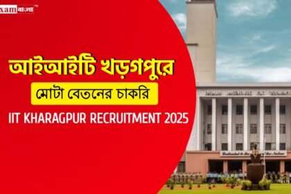 আইআইটি খড়গপুরে মোটা বেতনের চাকরি