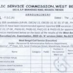 WBCS Result 2022