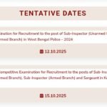 WBP SI & Constable Exam