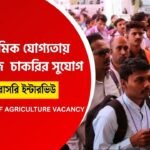মাধ্যমিক যোগ্যতায় কর্মী নিয়োগ