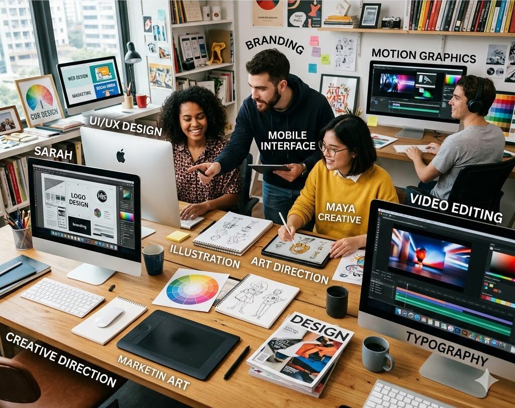 graphics designing after 12th