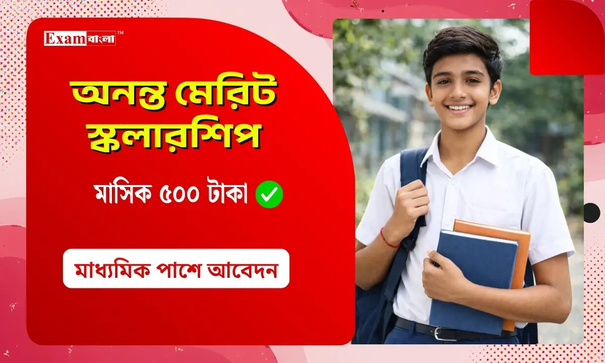 অনন্ত মেরিট স্কলারশিপ