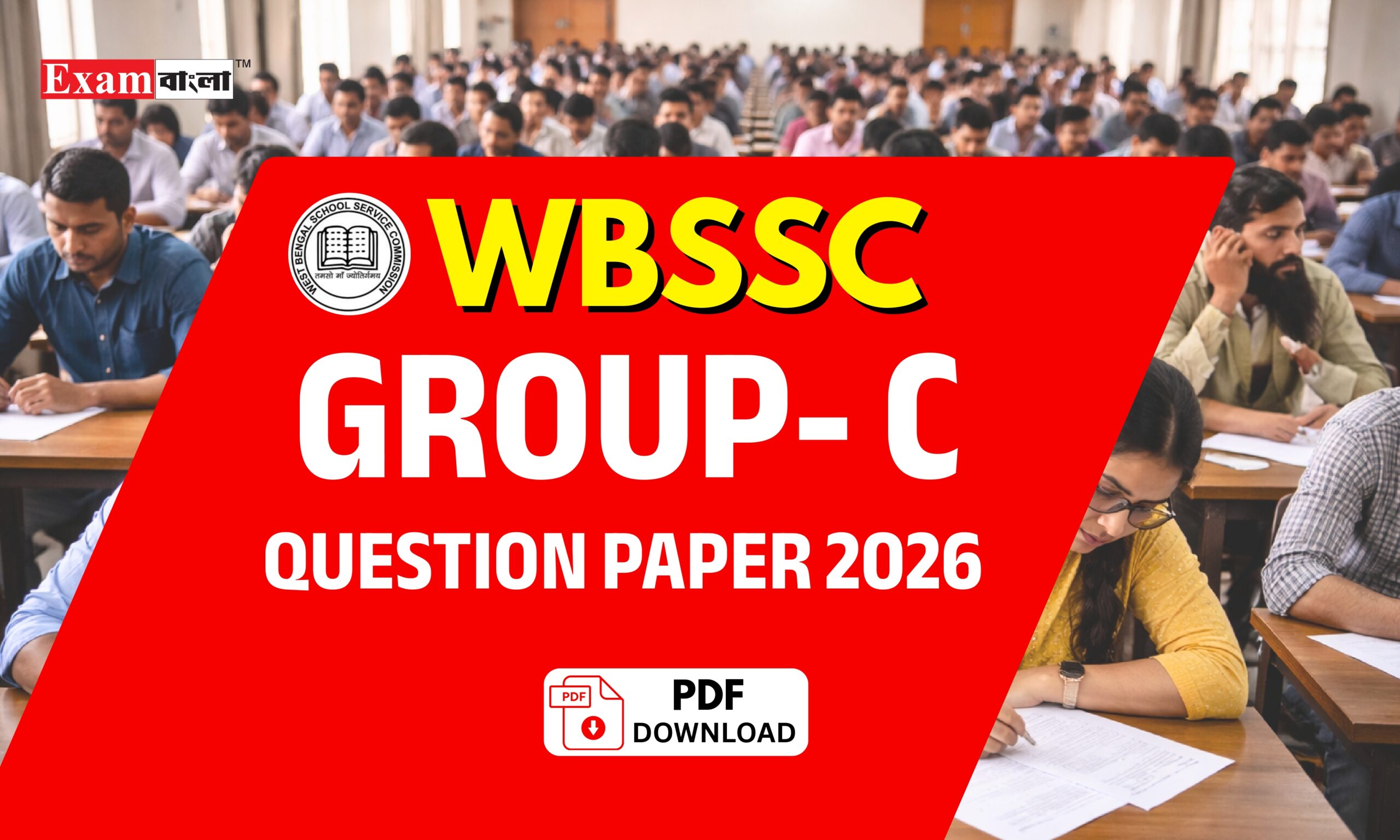 WBSSC Group C Question Paper 2026