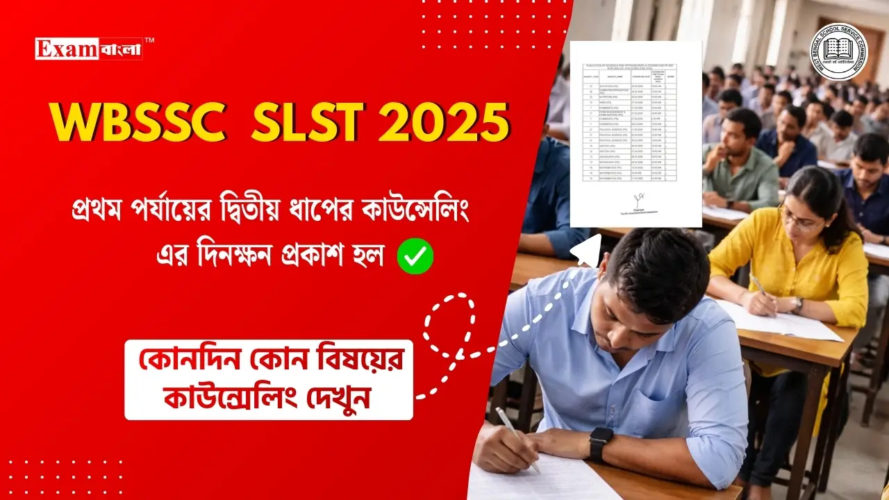WBSSC SLST 2025