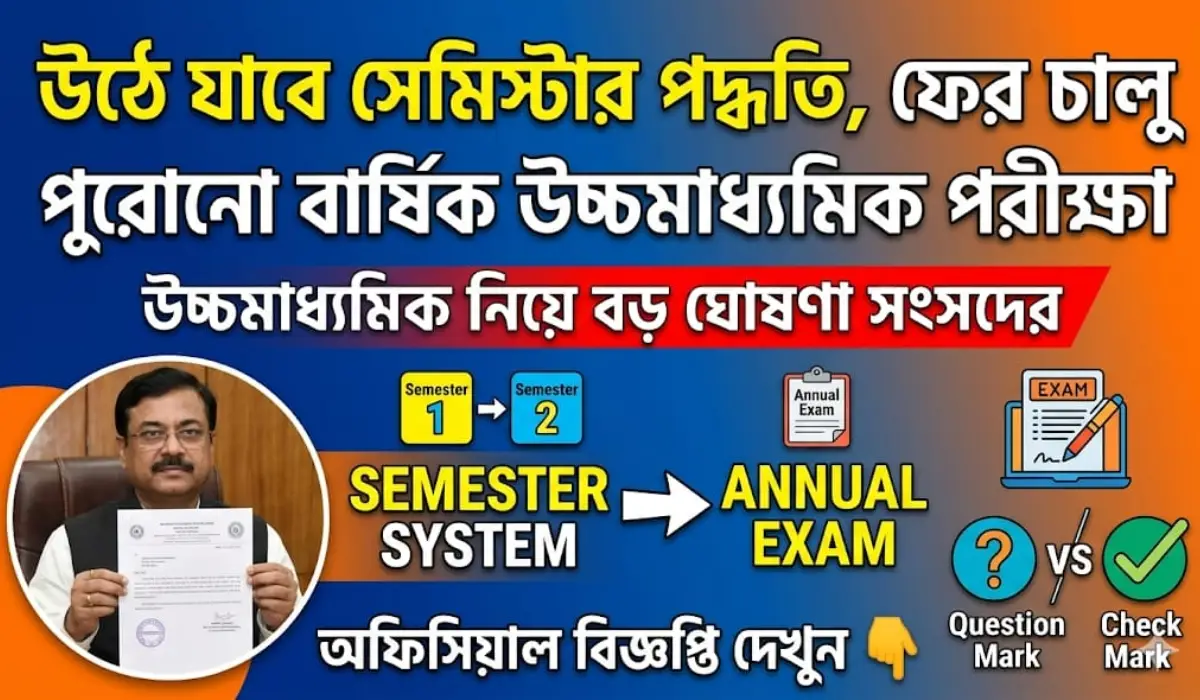 WBCHSE HS Semester System